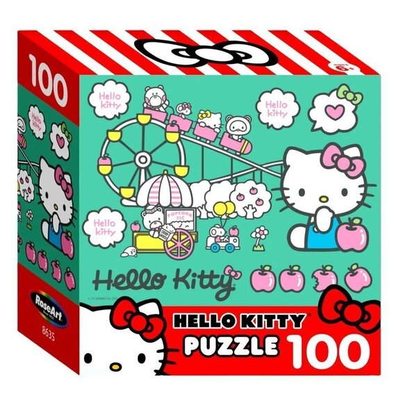 Hello Kitty Other - Hello Kitty Amusement Park 100-Piece Puzzle
